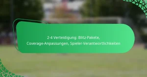 2-4 Verteidigung: Blitz-Pakete, Coverage-Anpassungen, Spieler-Verantwortlichkeiten